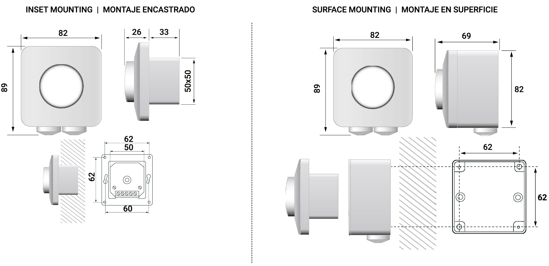 Dimensions scheme