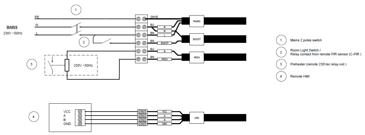 Electrical scheme