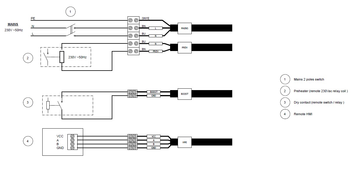 Electrical scheme